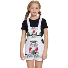 Hawaii T- Shirt Hawaii Blood Flower Garden T- Shirt Kids  Short Overalls by EnriqueJohnson