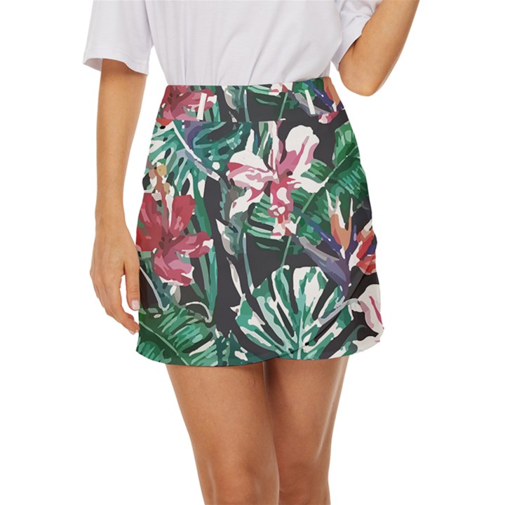 Hawaii T- Shirt Hawaii Branch Trend T- Shirt Mini Front Wrap Skirt