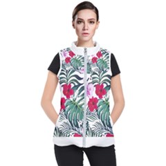 Hawaii T- Shirt Hawaii Cup Creative T- Shirt Women s Puffer Vest