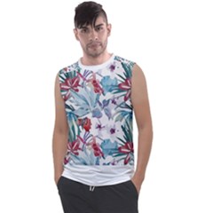 Hawaii T- Shirt Hawaii Flora Pattern T- Shirt Men s Regular Tank Top by EnriqueJohnson