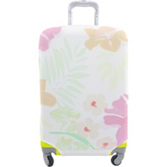 Hawaii T- Shirt Hawaii Flower Creative T- Shirt Luggage Cover (large) by EnriqueJohnson