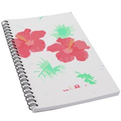 Hawaii T- Shirt Hawaii Flower Fashion T- Shirt 5 5  X 8 5  Notebook