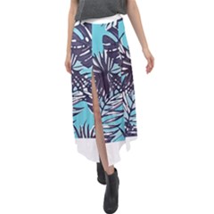 Hawaii T- Shirt Hawaii Garden Flora T- Shirt Velour Split Maxi Skirt