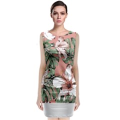 Hawaii T- Shirt Hawaii Hello Modern T- Shirt Sleeveless Velvet Midi Dress