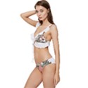 Hawaii T- Shirt Hawaii Hello Modern T- Shirt Low Cut Ruffle Edge Bikini Set View2