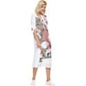 Hawaii T- Shirt Hawaii Hello Modern T- Shirt Bow Sleeve Chiffon Midi Dress View3