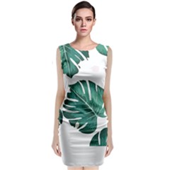 Hawaii T- Shirt Hawaii High Flower Modern T- Shirt Sleeveless Velvet Midi Dress