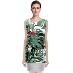 Hawaii T- Shirt Hawaii Hissing Fashion T- Shirt Sleeveless Velvet Midi Dress