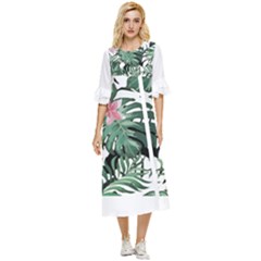 Hawaii T- Shirt Hawaii Hissing Fashion T- Shirt Double Cuff Midi Dress by EnriqueJohnson