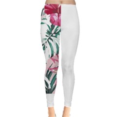 Hawaii T- Shirt Hawaii Ice Flowers Garden T- Shirt Everyday Leggings 