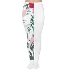 Hawaii T- Shirt Hawaii Ice Flowers Garden T- Shirt Tights