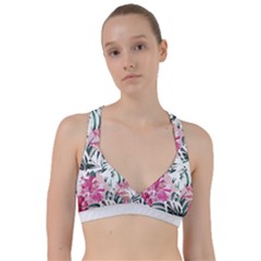 Hawaii T- Shirt Hawaii Ice Flowers Garden T- Shirt Sweetheart Sports Bra