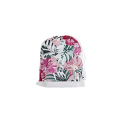 Hawaii T- Shirt Hawaii Ice Flowers Garden T- Shirt Drawstring Pouch (xs)