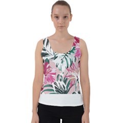 Hawaii T- Shirt Hawaii Ice Flowers Garden T- Shirt Velvet Tank Top