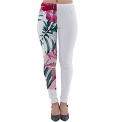 Hawaii T- Shirt Hawaii Ice Flowers Garden T- Shirt Lightweight Velour Leggings