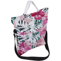 Hawaii T- Shirt Hawaii Ice Flowers Garden T- Shirt Fold Over Handle Tote Bag