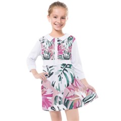 Hawaii T- Shirt Hawaii Ice Flowers Garden T- Shirt Kids  Quarter Sleeve Shirt Dress