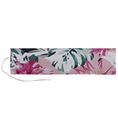 Hawaii T- Shirt Hawaii Ice Flowers Garden T- Shirt Roll Up Canvas Pencil Holder (l)