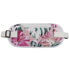 Hawaii T- Shirt Hawaii Ice Flowers Garden T- Shirt Rounded Waist Pouch