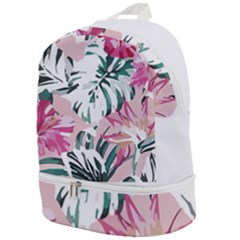 Hawaii T- Shirt Hawaii Ice Flowers Garden T- Shirt Zip Bottom Backpack