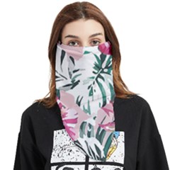 Hawaii T- Shirt Hawaii Ice Flowers Garden T- Shirt Face Covering Bandana (triangle)