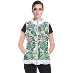 Hawaii T- Shirt Hawaii Jungle Creative T- Shirt Women s Puffer Vest