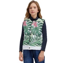 Hawaii T- Shirt Hawaii Jungle Creative T- Shirt Kid s Button Up Puffer Vest	