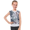 Hawaii T- Shirt Hawaii Kiss Water Modern T- Shirt Kids  Mesh Tank Top View1