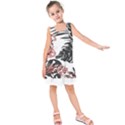 Hawaii T- Shirt Hawaii Krying Doors Pattern T- Shirt Kids  Sleeveless Dress View1