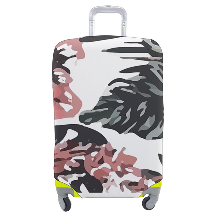 Hawaii T- Shirt Hawaii Krying Doors Pattern T- Shirt Luggage Cover (Medium)