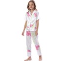 Hawaii T- Shirt Hawaii Mahalo Trend T- Shirt Kids  Satin Short Sleeve Pajamas Set View1