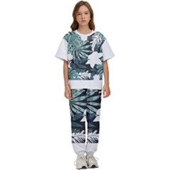 Hawaii T- Shirt Hawaii Mayan Pattern T- Shirt Kids  T-shirt And Pants Sports Set by EnriqueJohnson