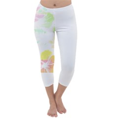 Hawaii T- Shirt Hawaii Meadow Fashion T- Shirt Capri Winter Leggings 