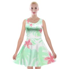 Hawaii T- Shirt Hawaii Meadow Trend T- Shirt Velvet Skater Dress