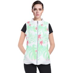 Hawaii T- Shirt Hawaii Meadow Trend T- Shirt Women s Puffer Vest