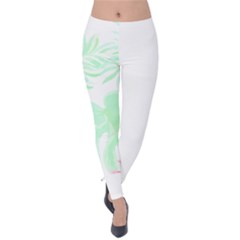 Hawaii T- Shirt Hawaii Meadow Trend T- Shirt Velvet Leggings