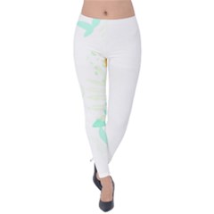 Hawaii T- Shirt Hawaii Ohana Fashion T- Shirt Velvet Leggings