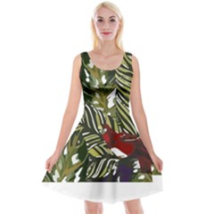 Hawaii T- Shirt Hawaii Pattern Garden T- Shirt Reversible Velvet Sleeveless Dress