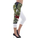 Hawaii T- Shirt Hawaii Pattern Garden T- Shirt Lightweight Velour Capri Leggings  View4