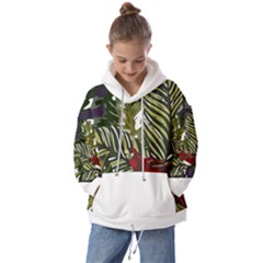 Hawaii T- Shirt Hawaii Pattern Garden T- Shirt Kids  Oversized Hoodie