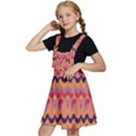 Abstract Tie Dye Kids  Apron Dress View2