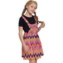 Abstract Tie Dye Kids  Apron Dress View3