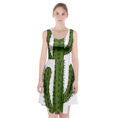 Cactus Desert Plants Rose Racerback Midi Dress by uniart180623