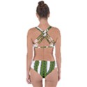 Cactus Desert Plants Rose Criss Cross Bikini Set View2