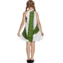 Cactus Desert Plants Rose Kids  Halter Collar Waist Tie Chiffon Dress View4