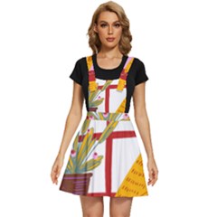 Cat Pet Ginger Art Animal Cartoon Apron Dress by uniart180623