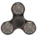 Gray And Multicolored Skeleton Illustration Finger Spinner View1