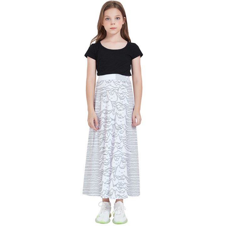 Furr Division Kids  Flared Maxi Skirt