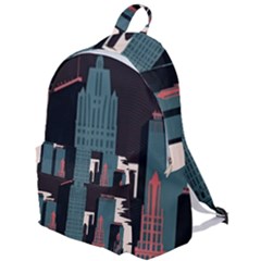 New York City Nyc Skyline Cityscape The Plain Backpack by uniart180623