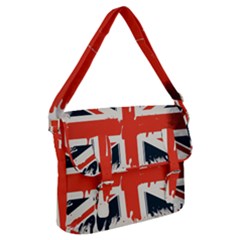 Union Jack England Uk United Kingdom London Buckle Messenger Bag by uniart180623